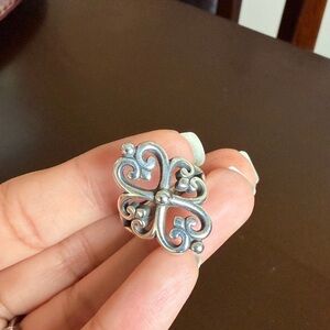 James Avery Adorned Hearts Ring